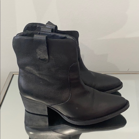 Schutz cowboy Leather booties - Picture 2 of 7
